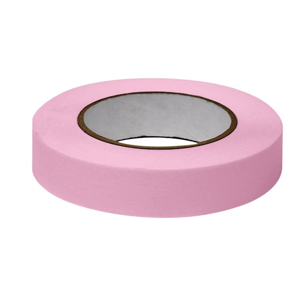 Labeling Tape, 1" x 60yd per Roll, 3 Rolls/Case, Red, 3PK